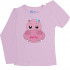Pink Full Sleeve Girls Pyjama- Baby Hippo